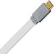 Wireworld Island 7 HDMI 2.0 Premium High Speed 4K 60Hz HDR Flat Cable HDMI male - HDMI male 2m Λευκό