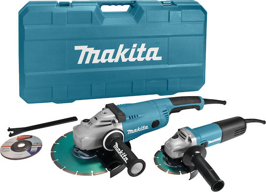 Makita Kit 230mm & 125mm Grinder 230mm Electric 2200W