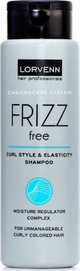 Lorvenn Frizz Free Curl & Elasticity Шампоан за Хидратация и Изглаждане за Къдрава Коса 100ml
