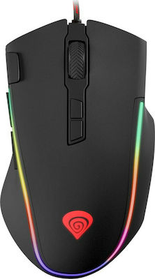 Genesis Krypton 700 RGB Gaming Gaming Maus 7200 DPI Schwarz