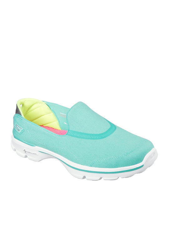 Go Walk 3 Spring Lite Slip-On-uri Pentru Femei Verzi