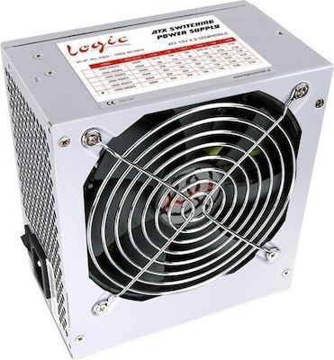 Logic 600 600W White Computer Power Supply Full Wired