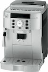De'Longhi Magnifica S ECAM 22.110.SB Αυτόματη Μηχανή Espresso 1450W Πίεσης 15bar με Μύλο Άλεσης Ασημί