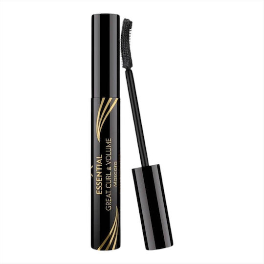Golden Rose Essential Great Curl And Volume Mascara pentru Volum & Curling Negru 9ml