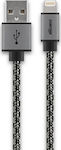 Cabstone Geflochten USB-A zu Lightning Kabel Rot 3m (271-113)
