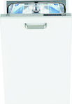 Davoline DFI 45 Πλήρως Εντοιχιζόμενο Πλυντήριο Πιάτων για 10 Σερβίτσια Π44.8xY81.8εκ. Λευκό
