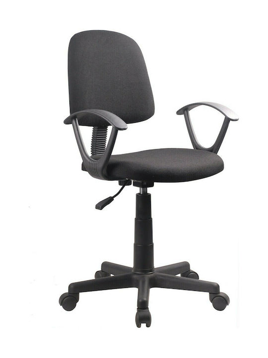 Καρέκλα Γραφείου με Ανάκλιση BF430 Μαύρη Woodwell