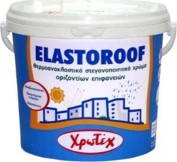 Χρωτέχ Elastoroof Elastomer Acryl Epoxy Sealing 0.75Es Weiß