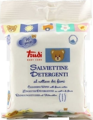 Trudi Flower Nectar Baby Wipes 20pcs