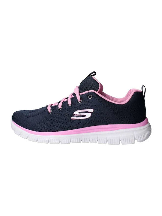 Skechers Engineered Mesh Lace-up Γυναικεία Αθλη...