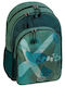 Busquets Xsport School Bag Backpack Junior High-High School Green with Water Bottle Holder