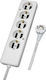 CHaralampidis Power Strip 5 Positions with Cable 1.5m