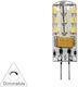 Adeleq Bec LED 2W pentru Soclu G4 Alb cald 135lm