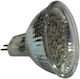 Adeleq LED Bulb 2W for Socket GU5.3 and Shape PAR16 Orange 180lm