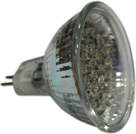 Adeleq LED Bulb 2W for Socket GU5.3 and Shape PAR16 Orange 180lm