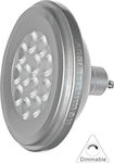 Adeleq LED Lampen für Fassung GU10 und Form AR111 Warmes Weiß 860lm Dimmbar 1Stück