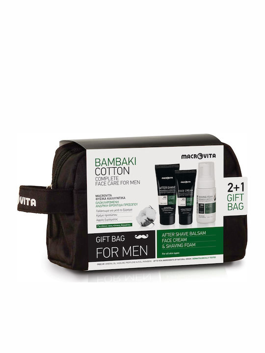Macrovita Bag Complete Face Care for Men Skin Care Set for Moisturizing