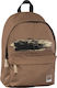 Graffiti Pantone Brush School Bag Backpack Junior High-High School in Brown color