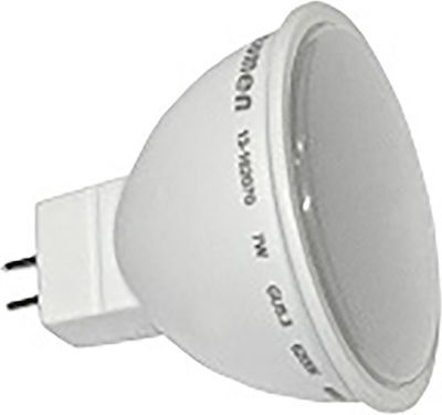 Adeleq LED Lampen für Fassung GU5.3 und Form MR16 Kühles Weiß 500lm 1Stück