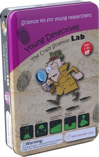 Purple Cow Εργαστήριο Μικροί Ντετέκτιβ STEM Educational Game Experiments for 6+ years old Years Old