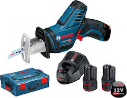 Bosch Σπαθοσέγα GSA 12V-14 12V 2x3Ah