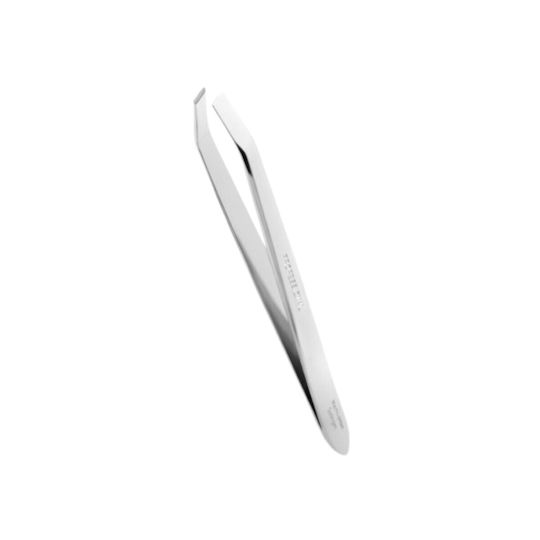 Beauty Spring Augenbrauenpinzette mit Gerader Spitze Silber