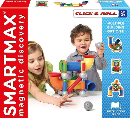 Smartmax Magnetic Construction Toy Click & Roll Kid 3++ years