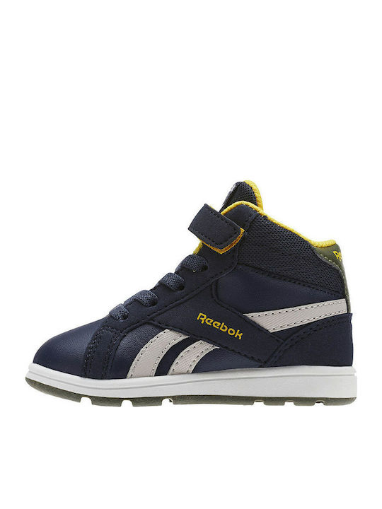 Comp Kinder Sneakers Hoch mit Klettverschluss Blau