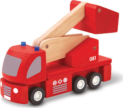 Plan Toys Μικρό Πυροσβεστικό Όχημα Truck for 3++ Years 6234