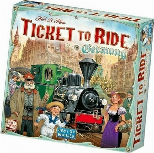 Joc de Societate Days Wonder Ticket To Ride Germany pentru 2-5 Jucători 8+ Ani DOW720115 (EN) Days of Wonder