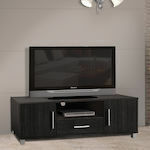 TV Stand Wooden Macie Zebrano L120xW40xH39cm