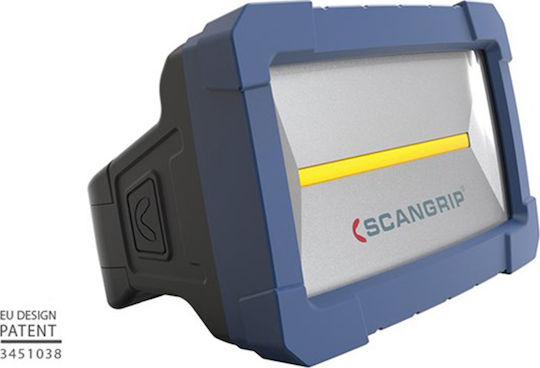 Scangrip Wiederaufladbar Handstrahler LED IP65 mit maximaler Helligkeit 1000lm Star