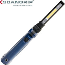 Scangrip Battery Workshop Light LED Dual Function with Brightness up to 100lm Mini Slim