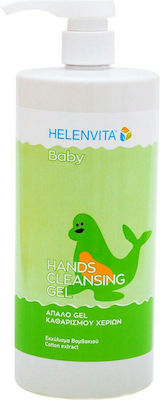 Helenvita Baby Hands Cleansing Gel 1000ml με Αντλία