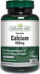 Natures Aid Calcium 400mg 60 ταμπλέτες Λεμόνι