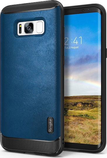 Ringke Flex S Задна корица Пластмаса Син (Galaxy S8+)
