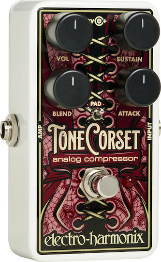 Electro-Harmonix Tone Corset Pedale Wirkung Kompressor E-Gitarre und E-Bass