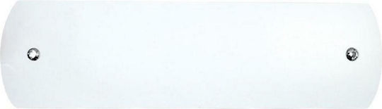 Aca Modern Lamp Wall with Socket E14 White 24x11x9cm