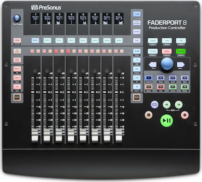 Presonus Midi Controller FaderPort 8 σε Μαύρο Χρώμα