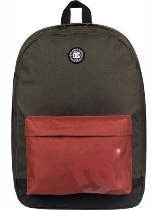 DC Backstack CB M School Bag Backpack Junior High-High School in Khaki color 18.5lt