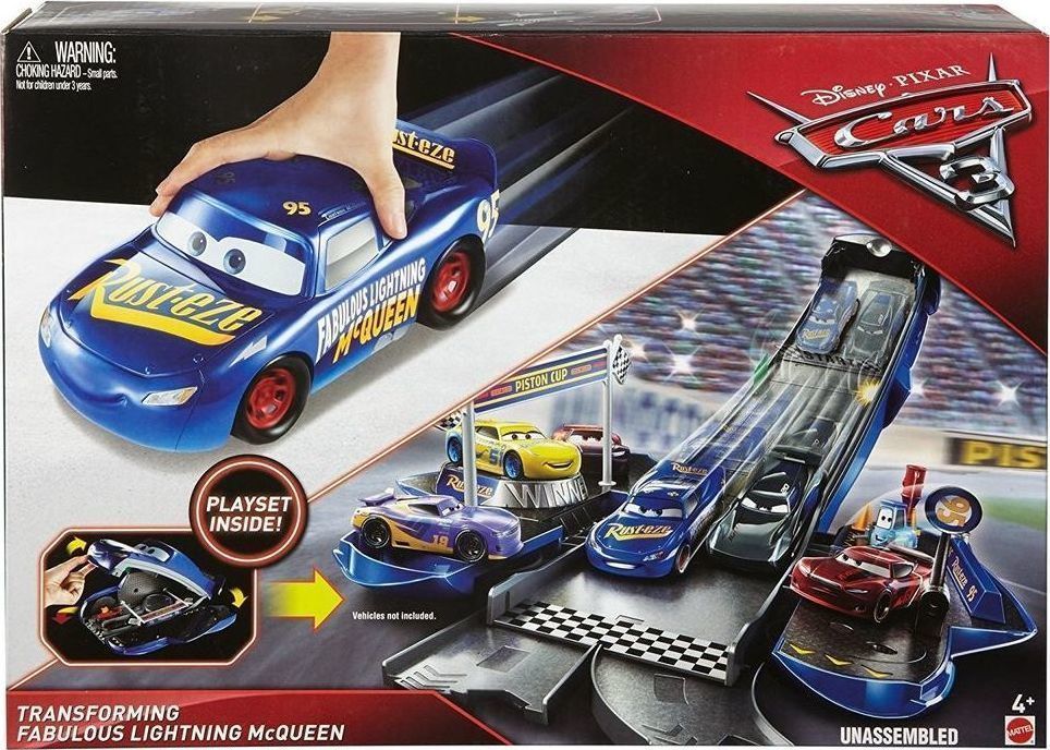 Mattel Cars 3 Transforming Fabulus Lightning Mcqueen Playset Skroutz.gr