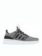 Adidas Kids Sports Shoes Running Cloudfoam Flex K Core Black / Silver Metallic