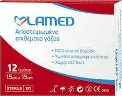 Lamed Sterile Gazen 15x15cm 12pcs