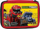 Gim Dinotrux Pencil Case Full with 2 Compartments Multicolored