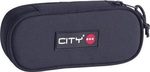 Lyc Sac Fabric Pencil Case with 2 Compartments Blue