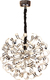 Keskor Chandelier with Crystals 24xG4 Silver 7708424