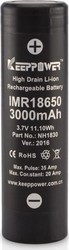 KeepPower IMR18650 18650 3000mAh 3.7V 1 Stück