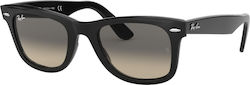 Ray Ban Wayfarer Γυαλιά Ηλίου Μαύρα με Κοκκάλινο Σκελετό