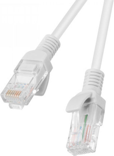 Lanberg U/UTP Cat.5e (Gigabit) Мрежов Кабел Ethernet 5м Сив