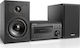 Denon Sistem audio D-M41 D-M41BKBKE2 60W cu CD / Media digitale Player și Bluetooth Negru